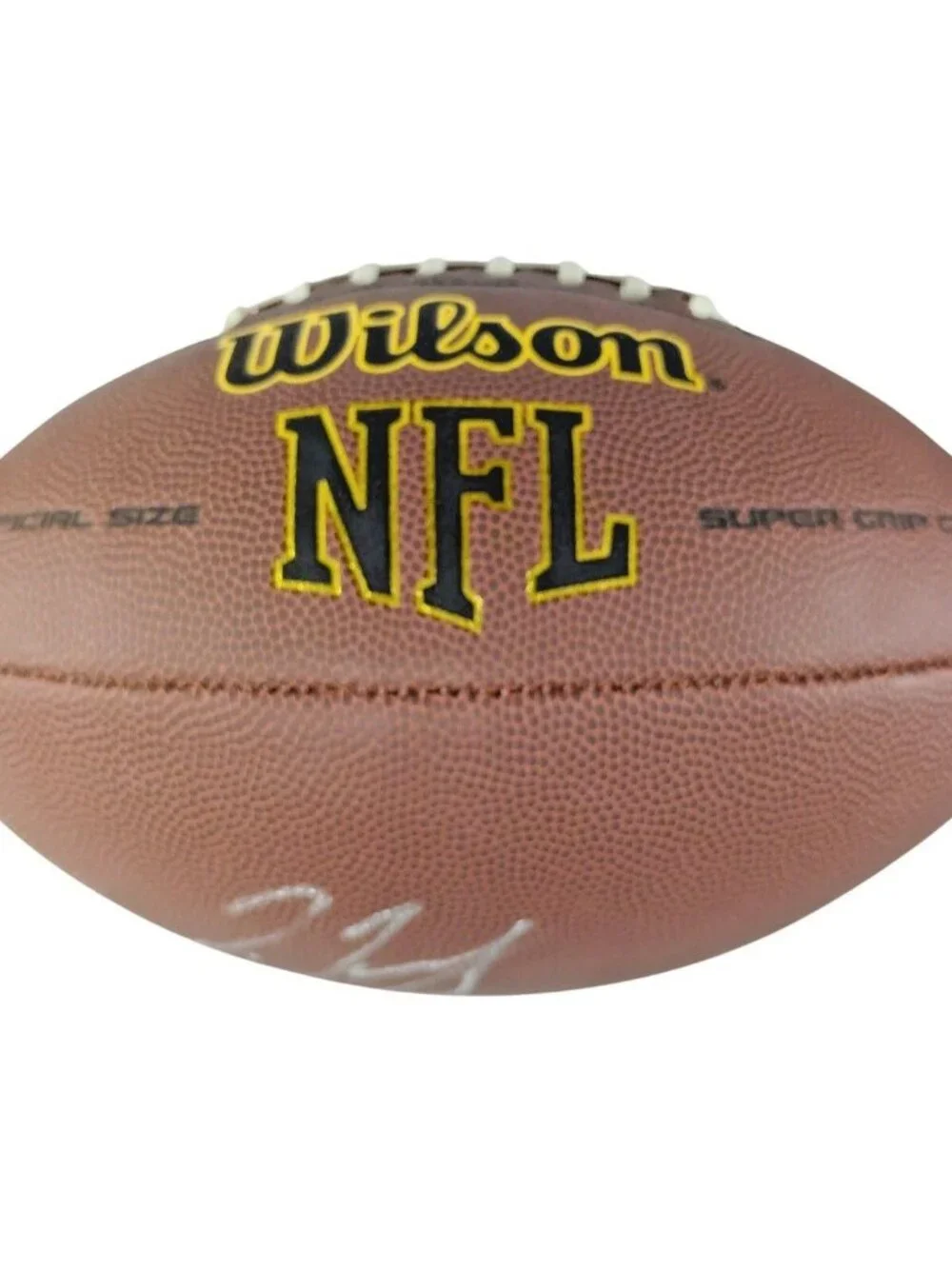 Jerry Jeudy Signed Wilson NFL Football Cleveland Browns Beckett COA